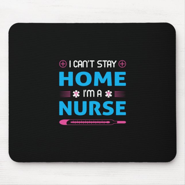 Nurse Gift | I Am A Nurse Mouse Pad (Front)