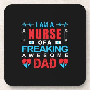 Nurse Gift I Am A Nurse Of A Freaking Coaster