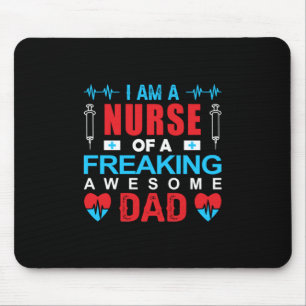 Nurse Gift   I Am A Nurse Of A Freaking Mouse Pad