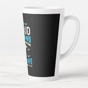 Nurse Gift I Am A Proud Husband Latte Mug