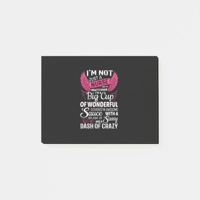 Nurse Gift | I Am Not Just A Nurse Post-it Notes (Front)