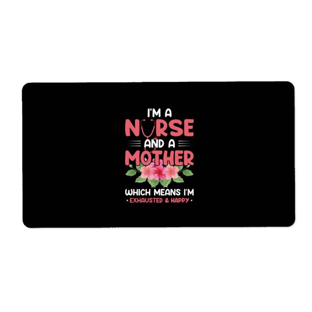 Nurse Gift | I Am Nurse Mother (Front)