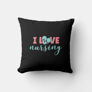 Nurse Gift   I Love Nursing Cushion