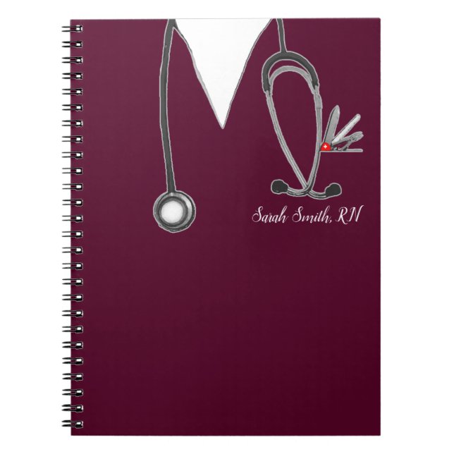 Nurse Gift Ideas Notebook (Front)