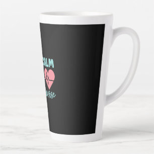 Nurse Gift   Keep Calm I Am A Nurse Latte Mug