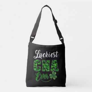 Nurse Gift | Luckiest CNA Ever Nurse Lover Crossbody Bag