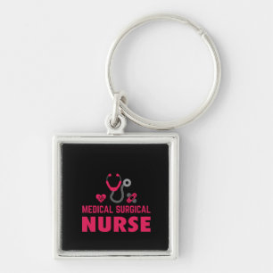 Nurse Gift Medical Surgical Nurse Key Ring