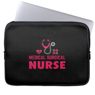 Nurse Gift   Medical Surgical Nurse Laptop Sleeve