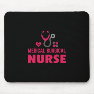 Nurse Gift Medical Surgical Nurse Mouse Pad