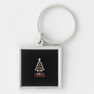 Nurse Gift Mery Christmas Key Ring
