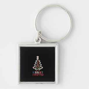 Nurse Gift Mery Christmas Key Ring
