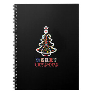 Nurse Gift Mery Christmas Notebook
