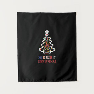 Nurse Gift   Mery Christmas Tapestry