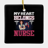 Nurse Gift | My Heart Belongs Nurse