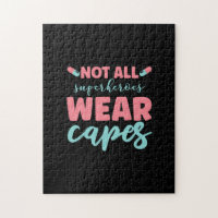 Nurse Gift | Not All Superheroes Wear Capes