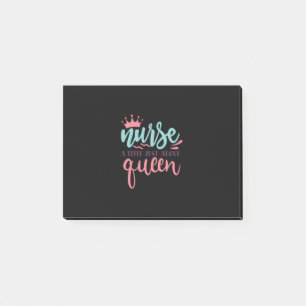 Nurse Gift   Nurse A Title Just Above Queen Post-it Notes