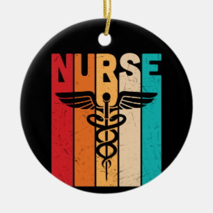 Nurse Gift Nurse Ceramic Ornament