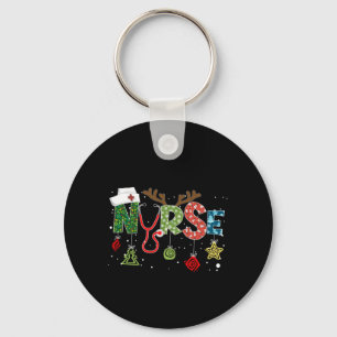Nurse Gift Nurse Christmas Key Ring