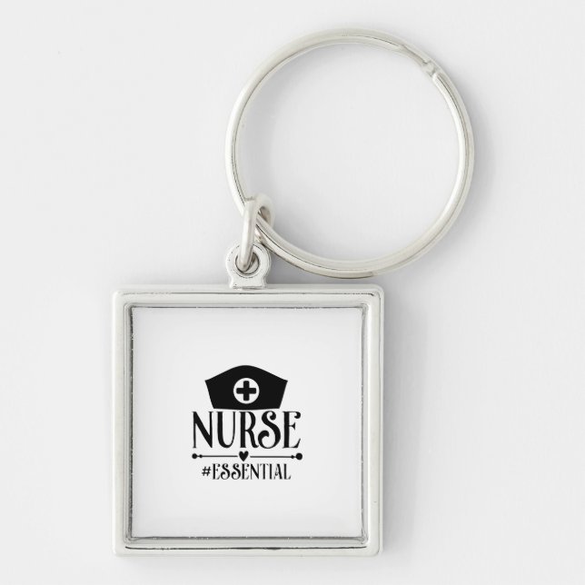 Nurse Gift Nurse Essential Key Ring (Front)