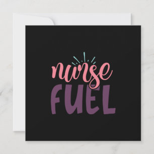 Nurse Gift Nurse Fuel Holiday Card