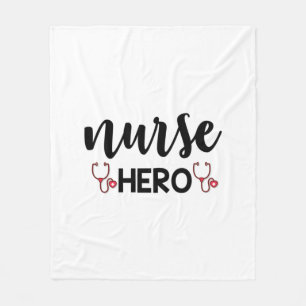 Nurse Gift Nurse Hero Fleece Blanket