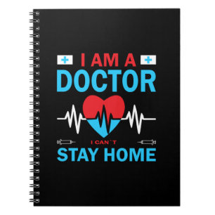 Nurse Gift   Nurse I Can Not Stay Home Notebook