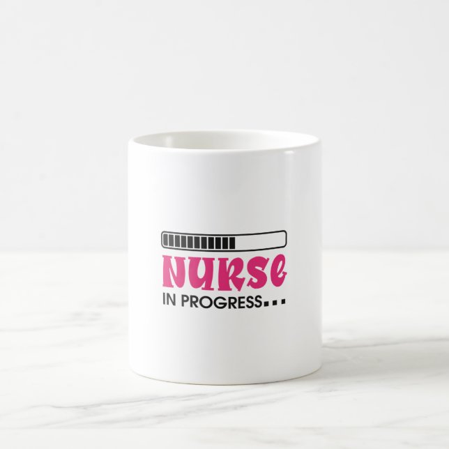 Nurse Gift Nurse In Progress Coffee Mug (Center)