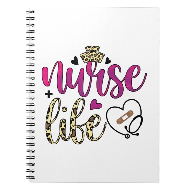 Nurse Gift Nurse Libe Notebook (Front)