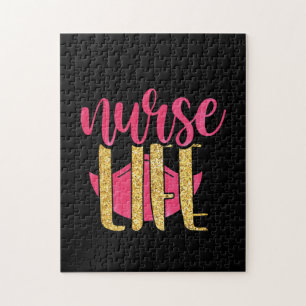 Nurse Gift Nurse Life Jigsaw Puzzle
