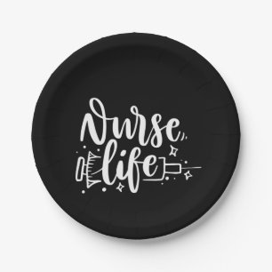 Nurse Gift Nurse Life Paper Plate