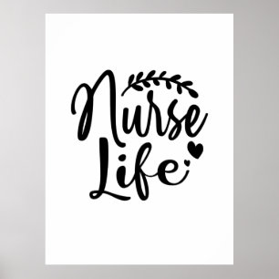 Nurse Gift Nurse Life Poster