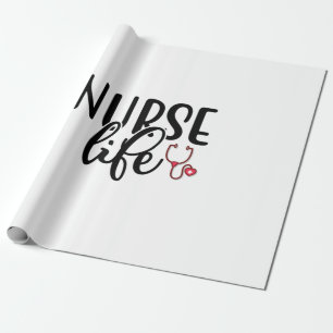 Nurse Gift Nurse Life Wrapping Paper