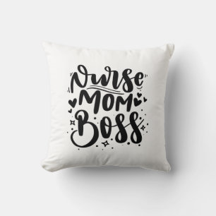 Nurse Gift Nurse Mum Boss Cushion