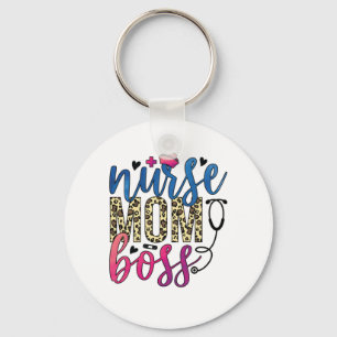 Nurse Gift Nurse Mum Boss Key Ring