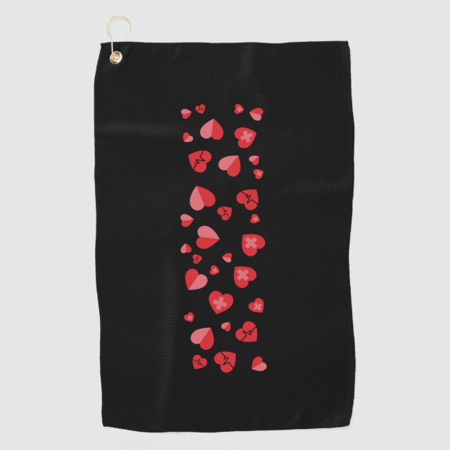 Nurse Gift Nurse Pen Wrap Bundle Golf Towel (Front)