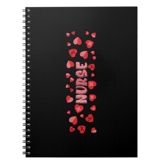 Nurse Gift Nurse Pen Wrap Bundle Notebook (Front)