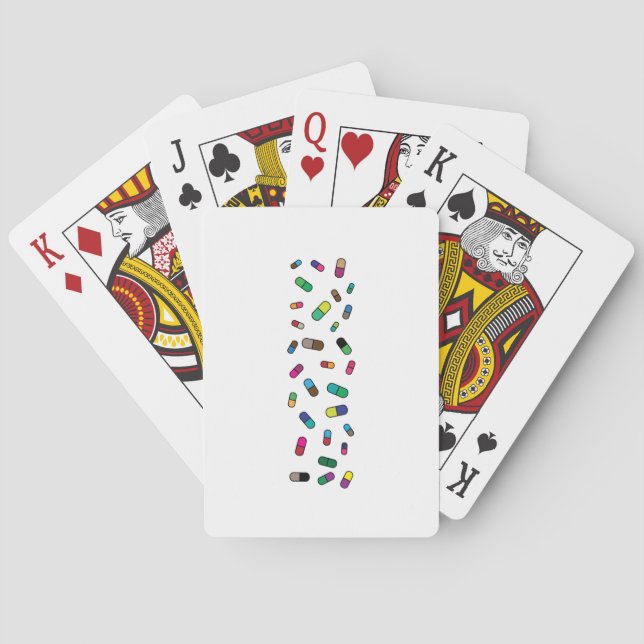 Nurse Gift Nurse Pen Wrap Bundle Playing Cards (Back)