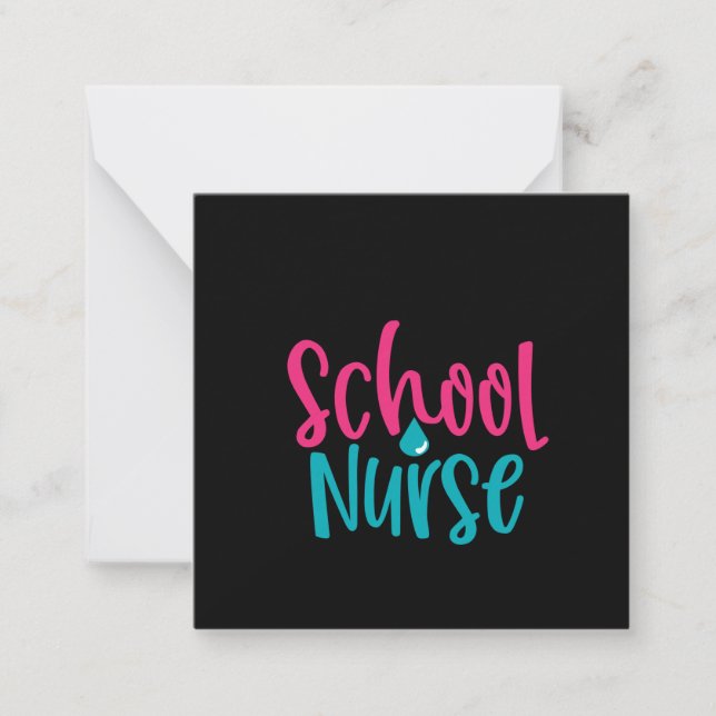 Nurse Gift Nurse School Card (Front)