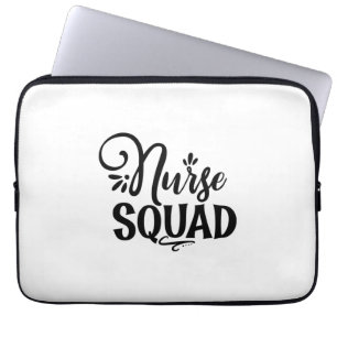 Nurse Gift Nurse Squad Laptop Sleeve