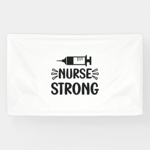 Nurse Gift Nurse Strong Banner