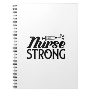 Nurse Gift Nurse Strong Notebook