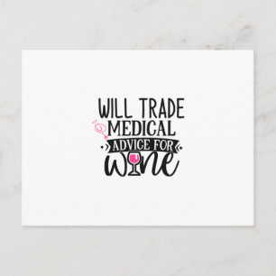 Nurse Gift Nurse Trade Medicial Advice Postcard