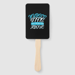 Nurse Gift Nurses Gifts From Above Hand Fan