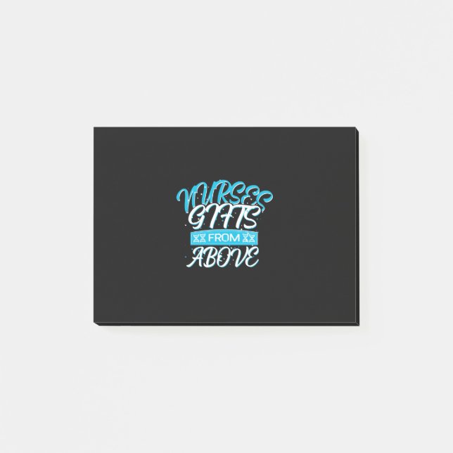 Nurse Gift | Nurses Gifts From Above Post-it Notes (Front)