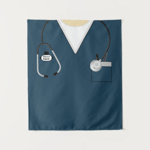 Nurse Gift, Nursing School Graduation, Stethoscope Tapestry