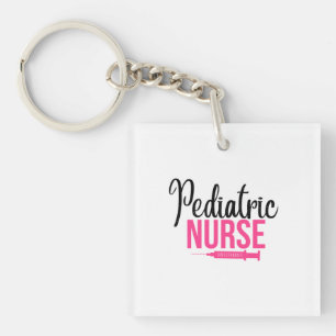 Nurse Gift Pediatric Nurse Key Ring