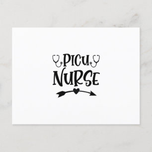 Nurse Gift Picu Nurse Postcard