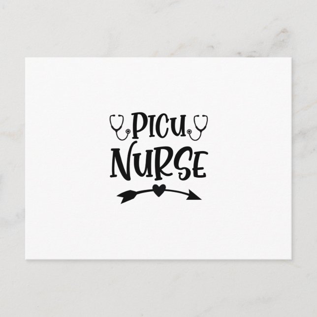 Nurse Gift Picu Nurse Postcard (Front)