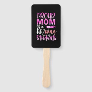 Nurse Gift Proud Mom Of A Nursing Hand Fan