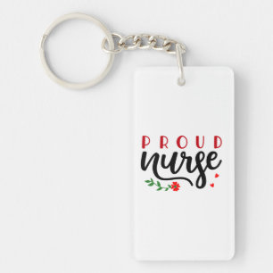Nurse Gift Proud Nurse Key Ring
